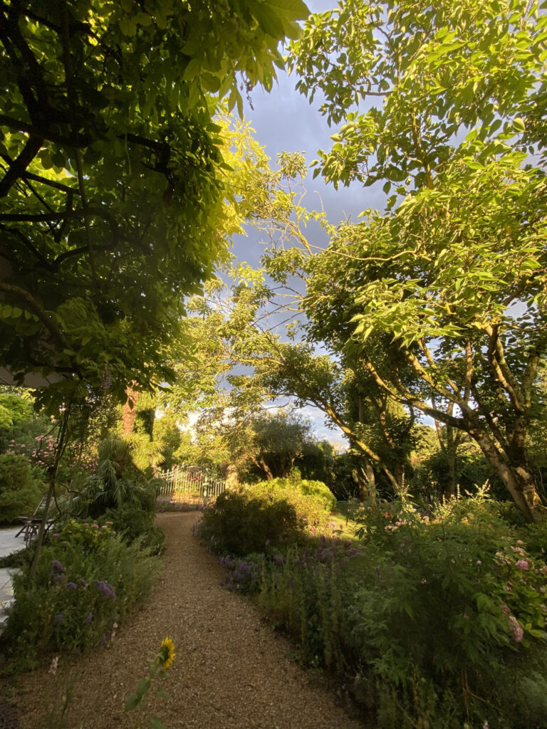 Dans un Domaine fortifiée médiéval, maison en pierres avec 249m2 habitables avec jardin privatif et paysagé